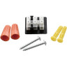 Подвесная люстра LUMION NATALINA 8232/6 COMFI LN25 193 LED GX70 6*10W 220V черный/прозрачный, металл/стекло