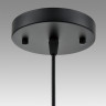 Подвесной светильник LUMION ELENIKA 8056/1А SUSPENTIONI LN24E27 1*60W 220V черный/амбер металл/стекло 8056/1A